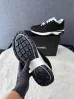 Chanel Sneakers Black White - Afbeelding 6