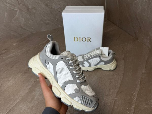 Christian Dior Chrono Sneakers, Grey
