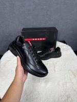 Prada Cups Black on Black Mat Color