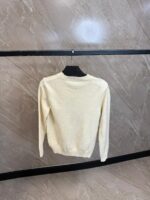 Prada Brei Sweater Beige - Afbeelding 2