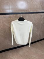 Prada Brei Sweater Gebroken Wit - Afbeelding 2