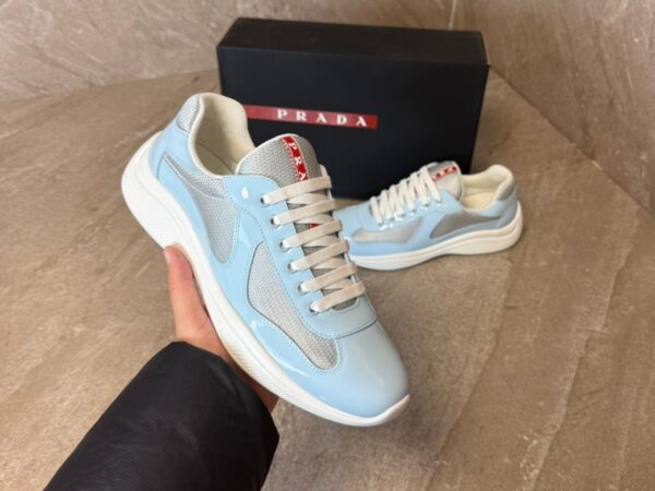Prada Cups Baby Blue Sneakers