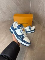 Louis Vuitton Trainers Blue White