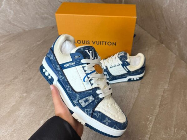 Louis Vuitton Trainers Blue White