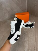 Hermes Bouncing Sneakers Black White - Afbeelding 3
