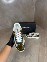 Prada Cups Green Sneakers - Afbeelding 4