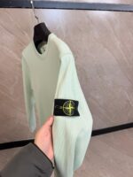 Stone Island Sweater Light Green - Afbeelding 2