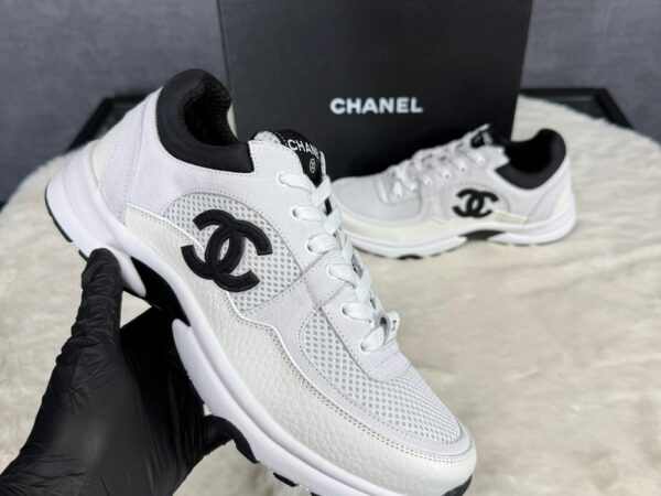 Chanel Sneakers Black White