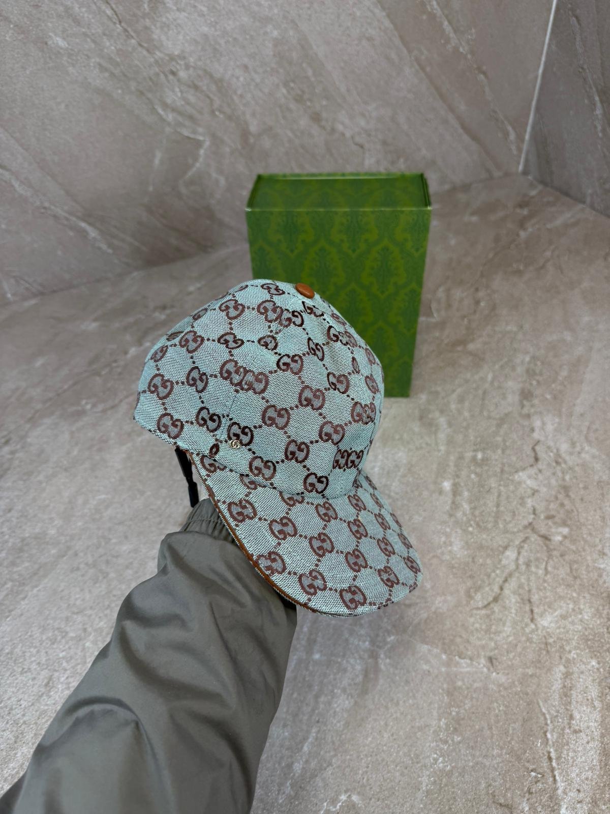 zzz (4) Gucci Pet Baseball Turqoise - Afbeelding 1