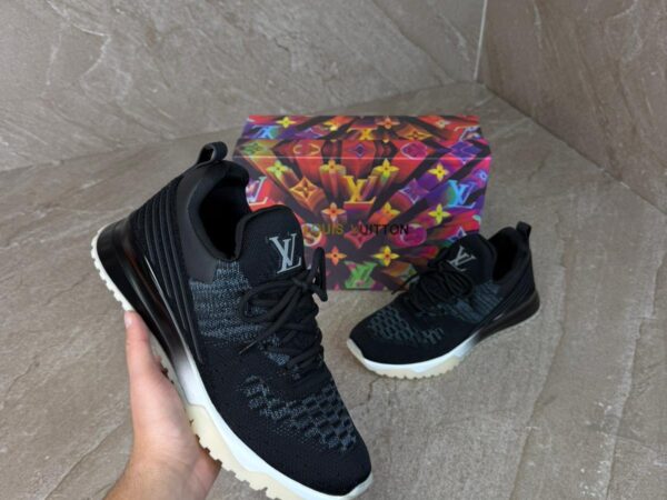 Louis Vuitton Black  / White / Grey Sneakers