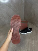 Loro Piana Weekend Walk Sneakers Black Leather - Afbeelding 6