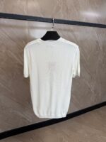 Loro Piana Cotton T-Shirt White - Afbeelding 3