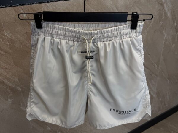 Essentials Fear Of God Swim Short Light Grey