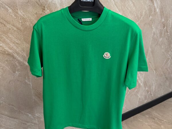 Moncler Basic T-Shirt Green