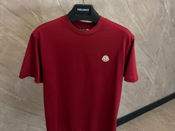 Moncler Basic T-Shirt Red