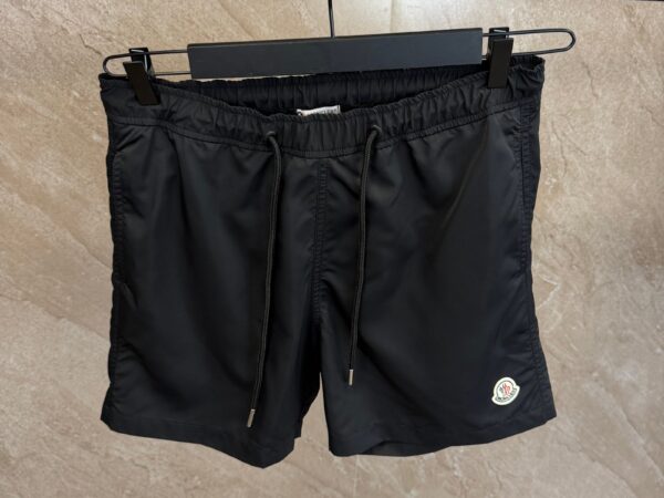 Moncler Small Logo Swim Short Black