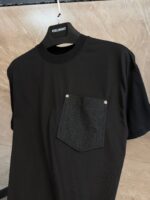Moncler Pocket T-Shirt Black - Afbeelding 2