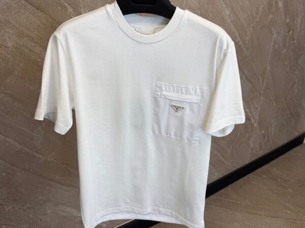 Prada Pocket T-Shirt White