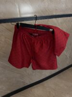 Gucci Monogram Swim Short Red