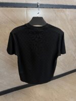 Louis Vuitton Embossed T-shirt Black - Afbeelding 3