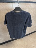Louis Vuitton Bad Stof T-Shirt Navy Blue - Afbeelding 3