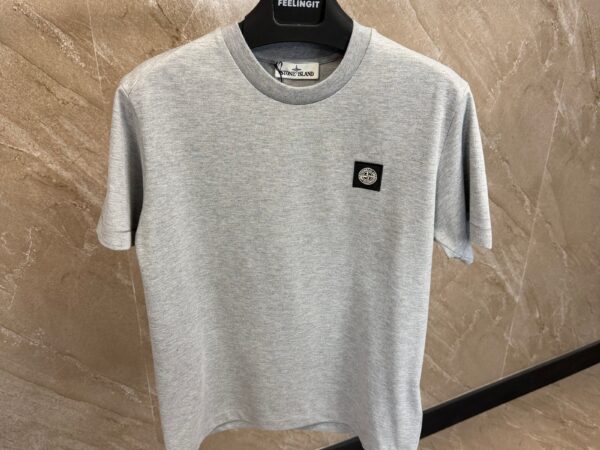 Stone Island Small Logo T-Shirt Grey
