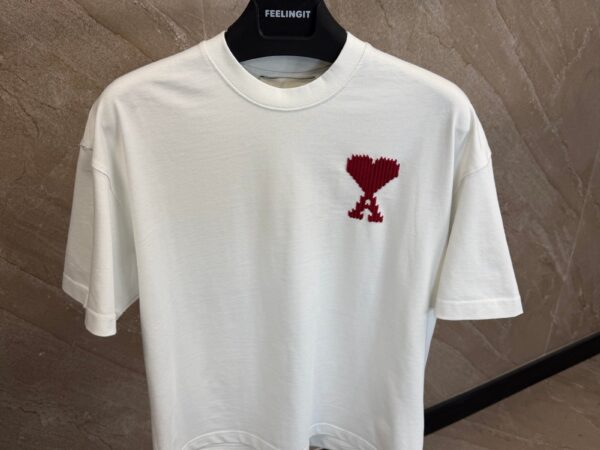 Ami Big Logo T-Shirt White