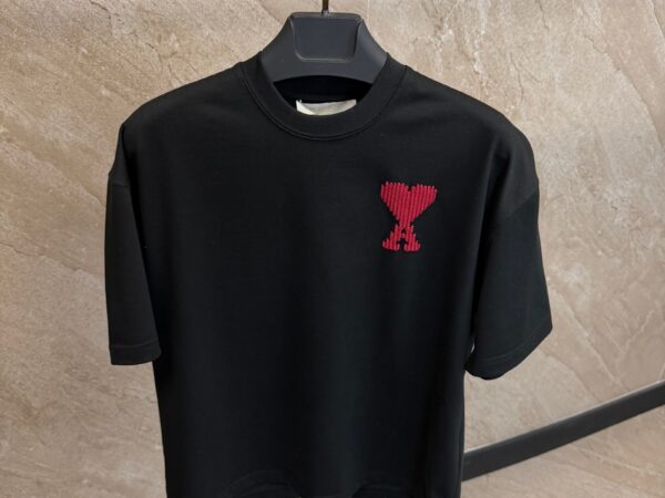Ami Big Logo T-Shirt Black