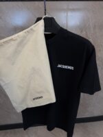 Jacquemus Basic Logo T-Shirt Black - Afbeelding 2