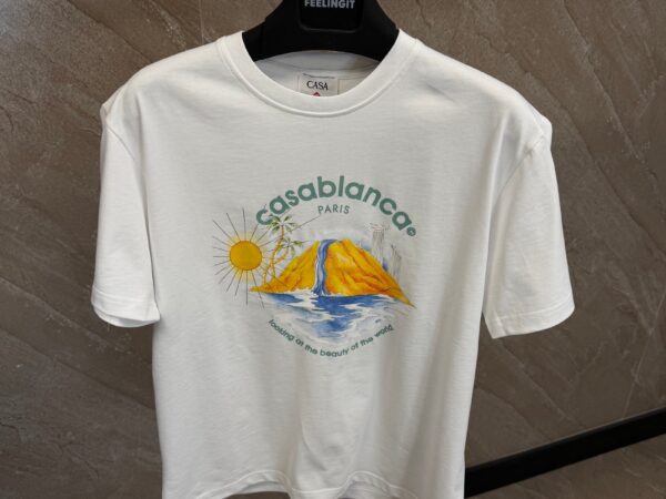 Casablanca World T-Shirt White