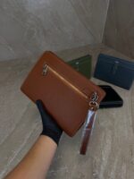 Hermes Clutch Buckle Bag Brown - Afbeelding 3