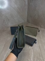 Gucci Green Trim Medium Pouch - Afbeelding 2