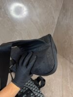 Dior Saddle Bag Leather Black - Afbeelding 2