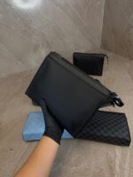 Louis Vuitton Takeoff Pouch LV Aerogram Black