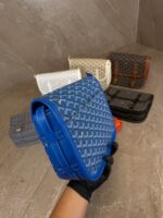 Goyard Belvedere PM Big Messenger Bag Blue - Afbeelding 2