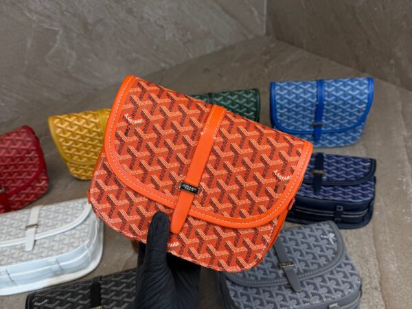 Goyard Belvedere PM Small Messenger Bag Orange