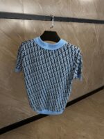 Dior Oblique Polo Shirt Blue - Afbeelding 2