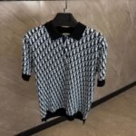 Dior Oblique Polo Shirt Black
