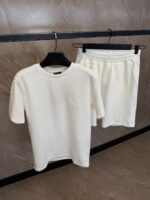 Loro Piana Basic Logo Summer Set White