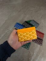 Goyard Saint Sulpice Card Holder Yellow