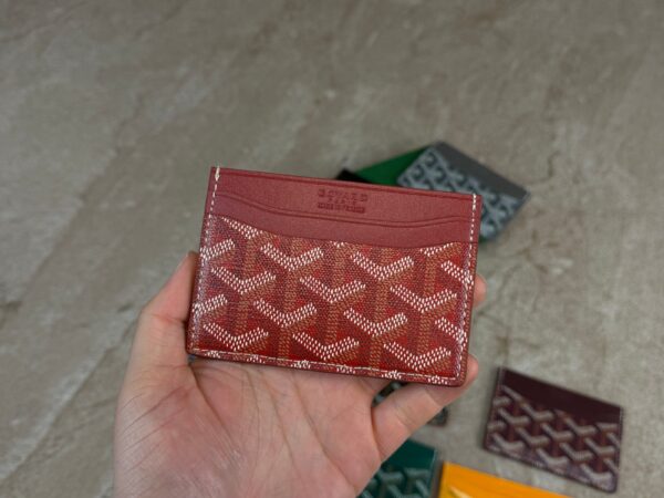 Goyard Saint Sulpice Card Holder Red