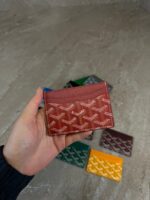 Goyard Saint Sulpice Card Holder Red - Afbeelding 2