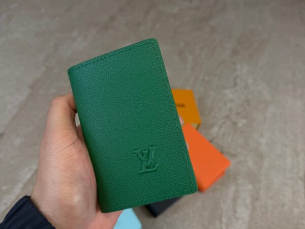 Louis Vuitton Pocket Organizer Green