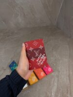 Louis Vuitton Red Monogram Heritage Pocket Organizer