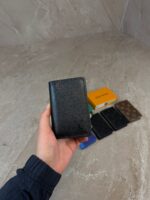 Louis Vuitton Pocket Organiser Taiga Noir