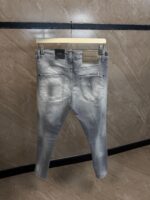Dsquared2 Grey Jeans, Beige Label - Afbeelding 2