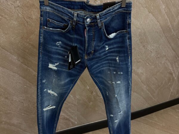 Dsquared2 Blue Jeans, Brown 1964 Label