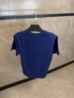 Prada Center Logo T-Shirt Navy - Afbeelding 2