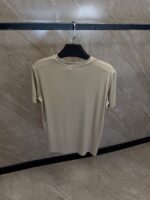 Loro Piana Cotton T-Shirt Beige - Afbeelding 3