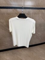 Loro Piana Cotton T-Shirt White - Afbeelding 3